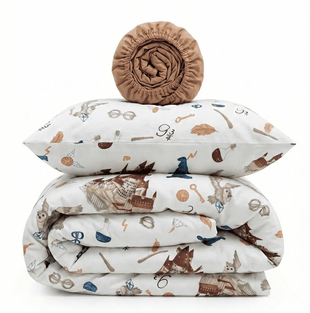 Harry Potter Print Poplin Crib Bedding Set