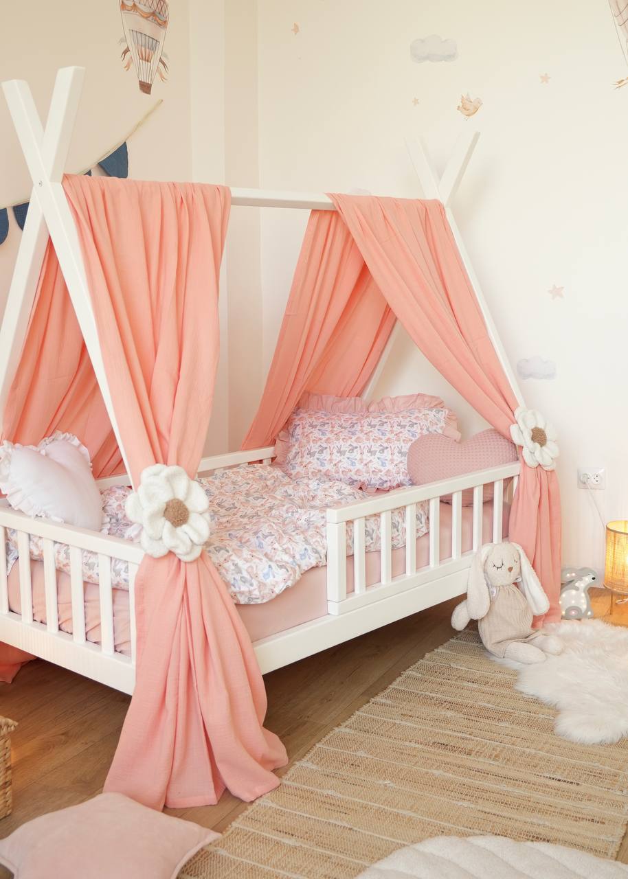 Set of 2 Muslin ScandiSnug Canopies