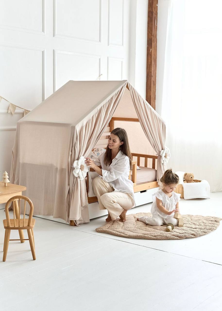 Canopy “Secret Place” -  Beige Muslin