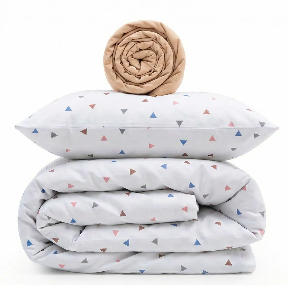 Confetti Print Poplin Crib Bedding Set