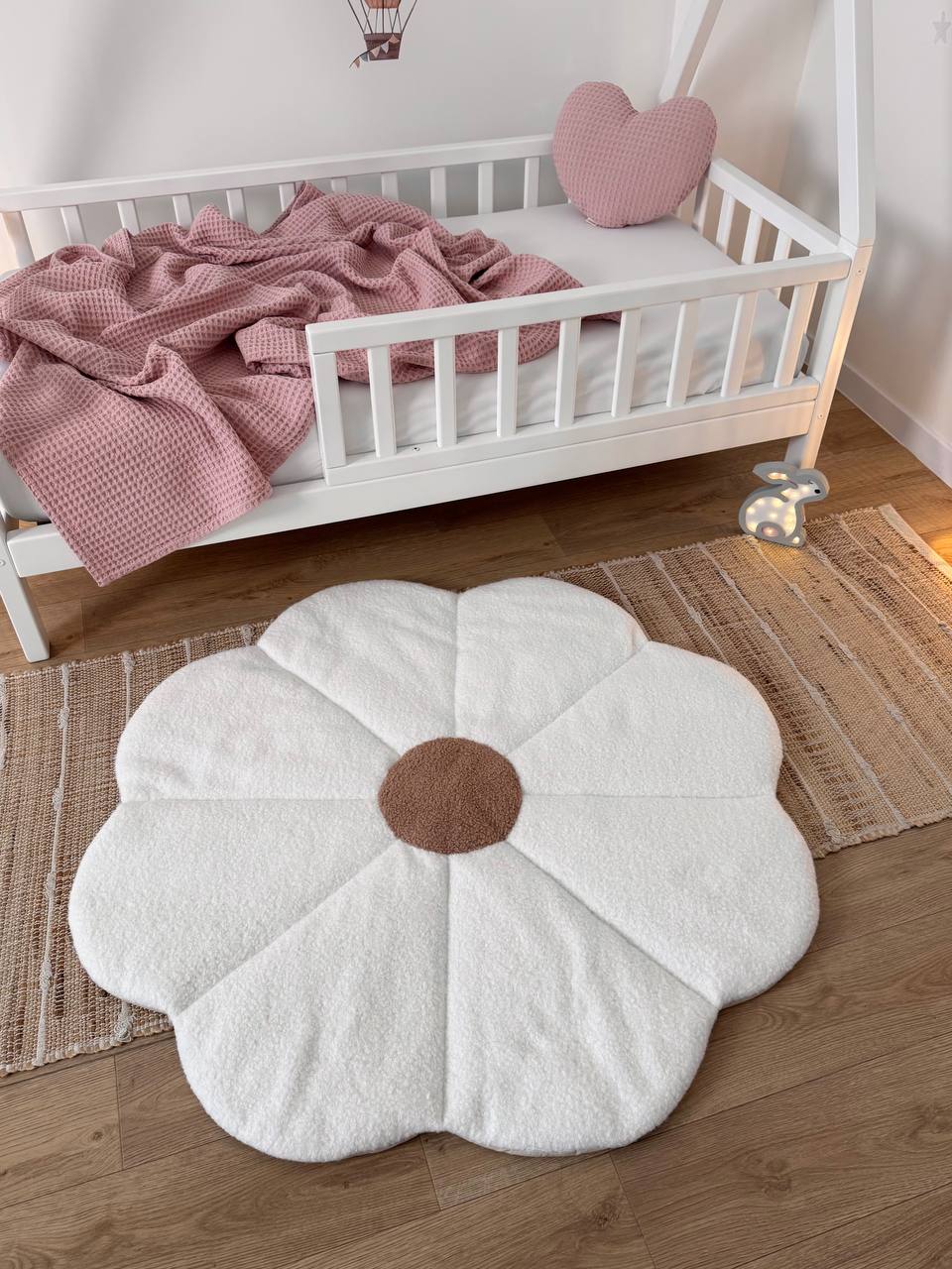 Teddy Flower Accent Rug