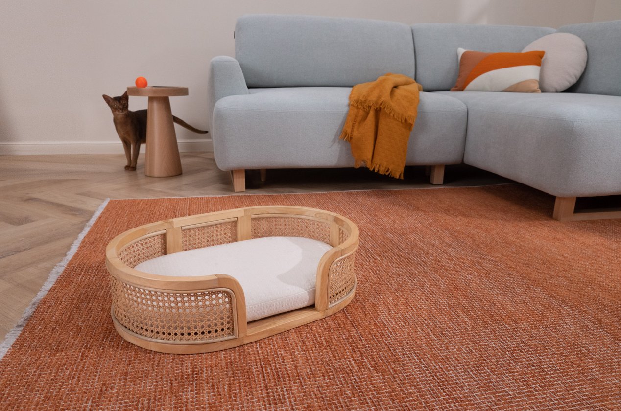 Barkli Wood Pet Bed