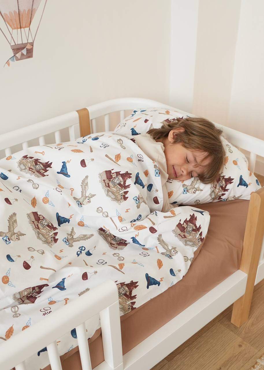 Harry Potter Print Poplin Crib Bedding Set